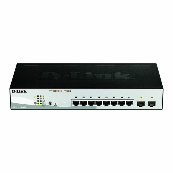 Cambiar D-Link DGS-1210-08P/E Negro