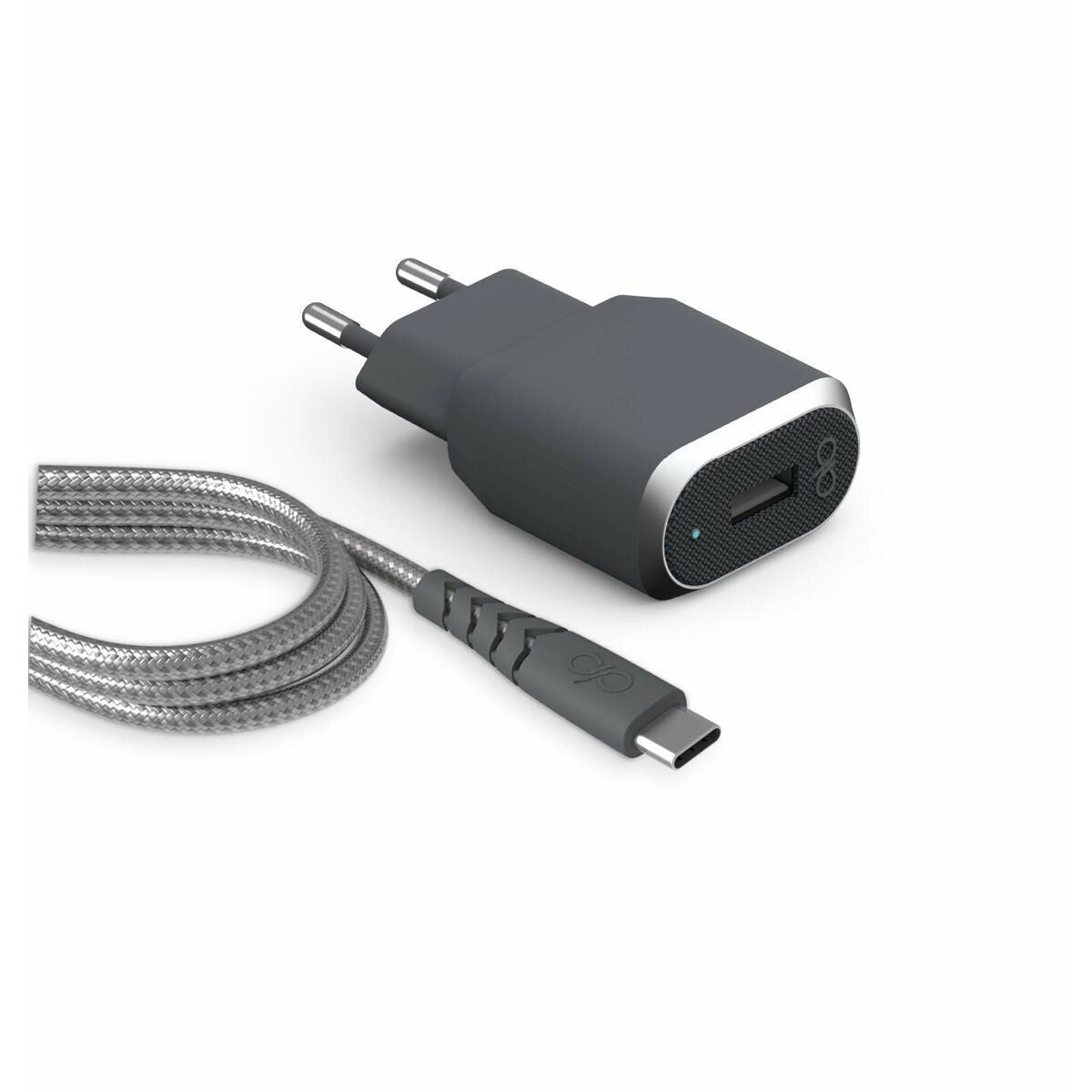 Kabel USB Bigben připojený FPCSAC1.2mg 1,2 m stříbrná barva (1 kus)