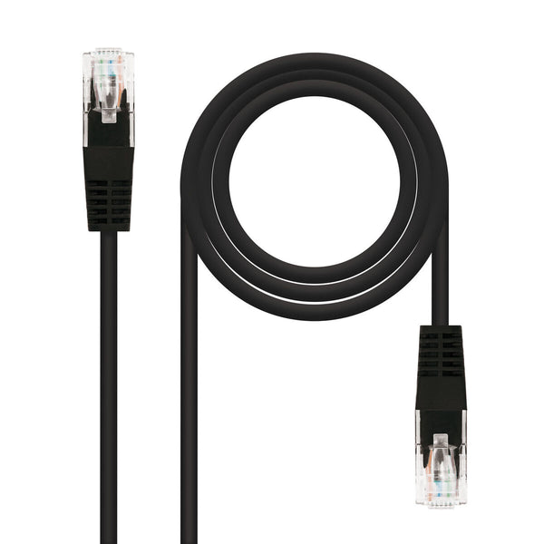 Cat 5e UTP Kabel Nanocable 10.20.0110-BK Negro 10 m