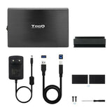 ハードディスクTOOQ TQE-3531B 3.5 "USB 3.0 Black 3.5"