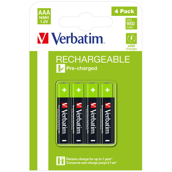 Batterien Verbatim AAA 1,2 V 1.2 V AAA