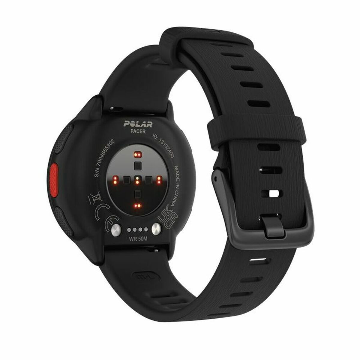 Smart Watch с шагомером Polar Black 1,2 "Ø 45 мм