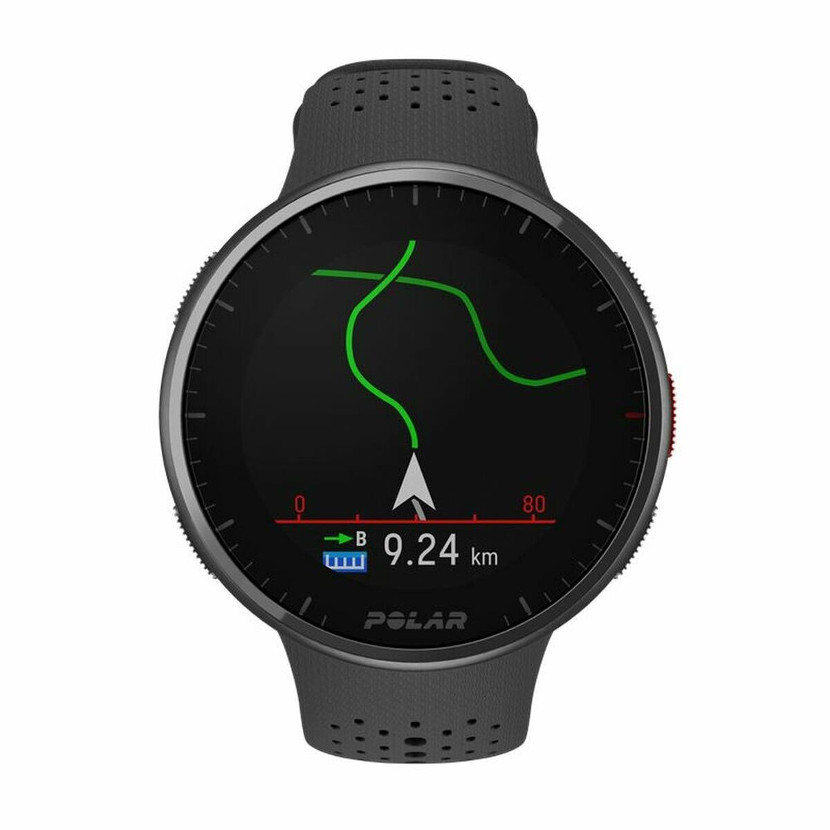 Smartwatch polare nero 1.2 "