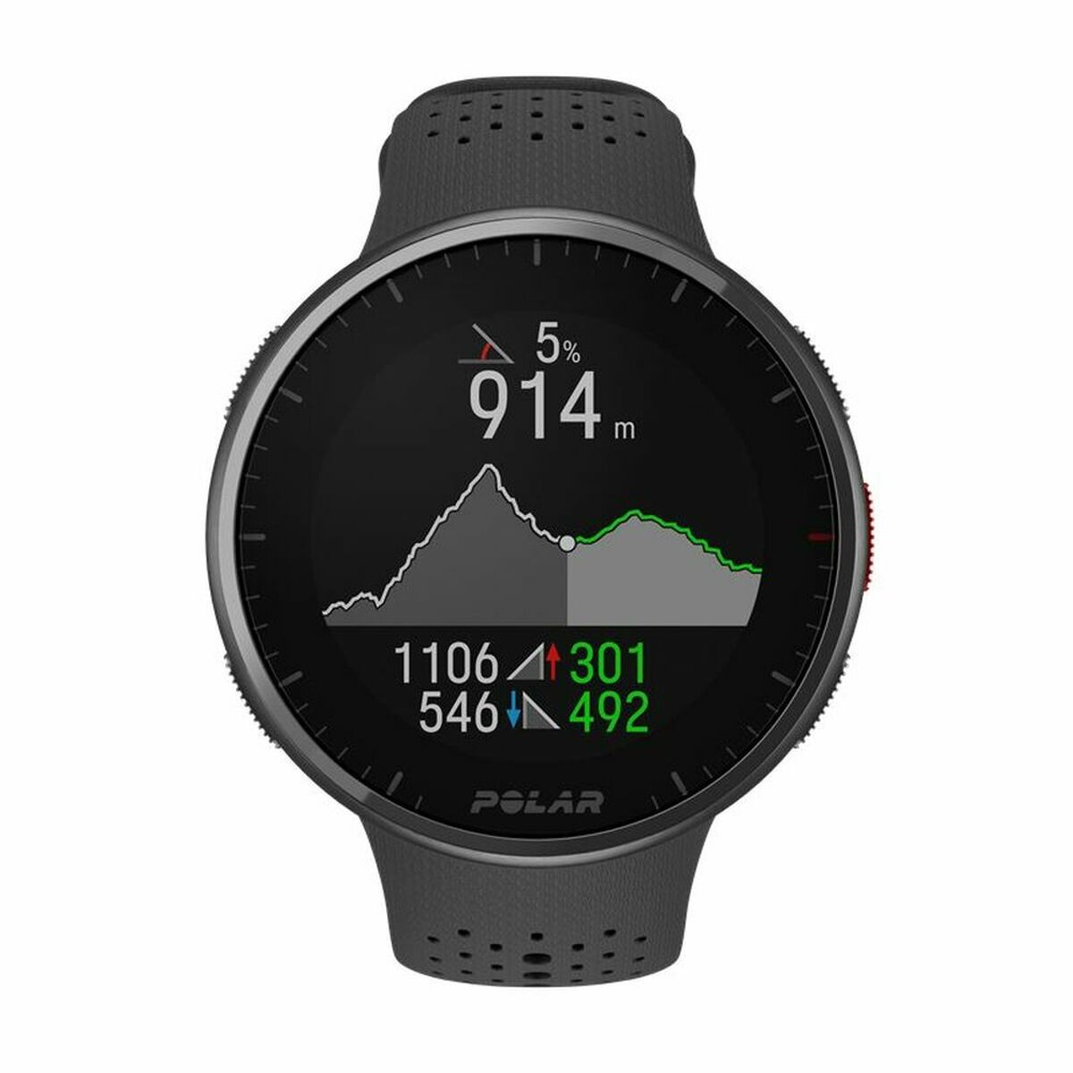 Smartwatch polare nero 1.2 "