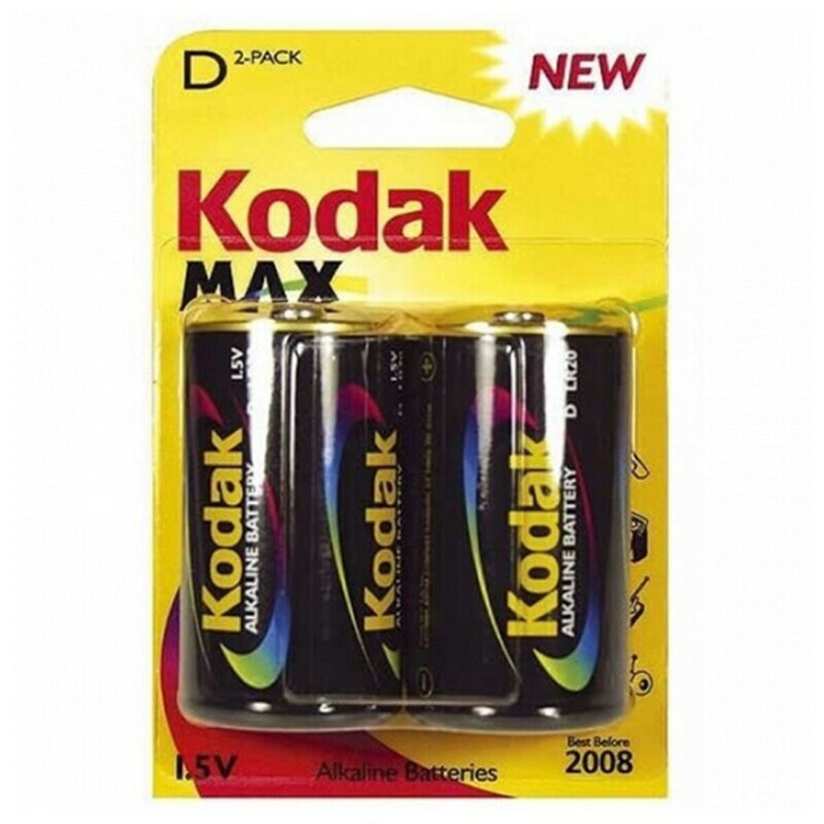 Alkline-Batterie Kodak LR20 1,5 V (2 pcs)