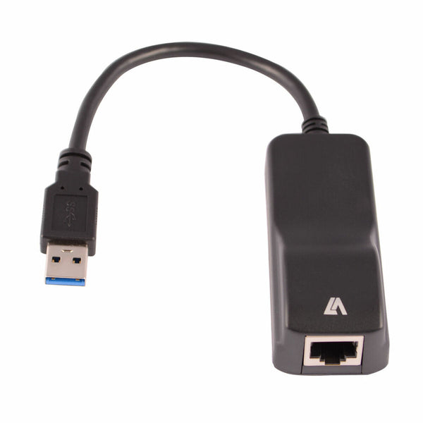 Ethernet-zu-USB-Adapter V7 CBLUSB3RJ-1E         Schwarz