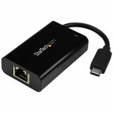 Netzadapter USB C Startech US1GC30PD Gigabit Ethernet Schwarz