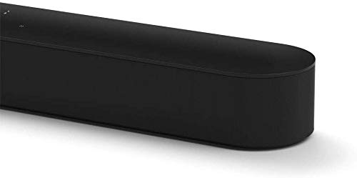 Sonos Beam Smart Soundbar, schwarz – Kompakte TV Soundbar für Fernsehen & Musikstreaming mit WLAN, Alexa Sprachsteuerung, Google Assistant & HDMI ARC - AirPlay kompatibler Musik- & TV Lautsprecher - EDV-Guru (Guru e.U.)