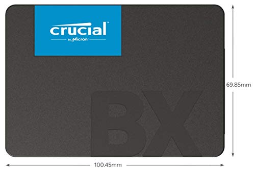 Crucial BX500 CT2000BX500SSD1 2TB Internes SSD (3D NAND, SATA, 2, 5-Zoll)