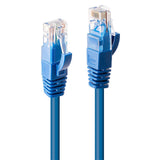 UTP starres Netzwerkkabel der Kategorie 6 LINDY 48016 Blau 50 cm