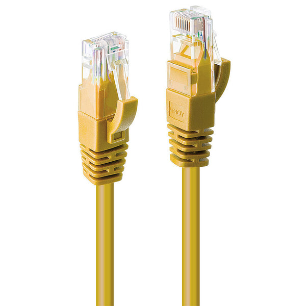 UTP starres Netzwerkkabel der Kategorie 6 LINDY 48063 2 m Gelb 1 Stück