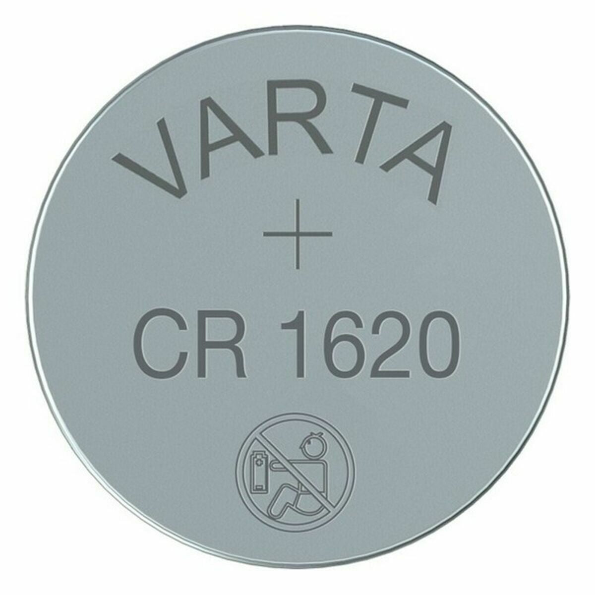 Lithium-Knopfzelle Varta 1x 3V CR 1620 CR1620 3 V 70 mAh 1.55 V