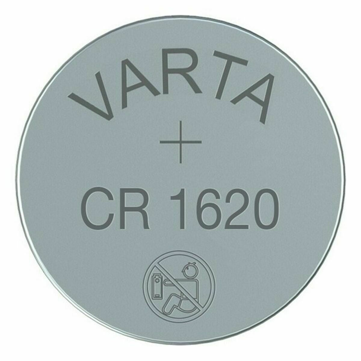 Lithium-Knopfzelle Varta CR 1620 CR1620 3 V 70 mAh 1.55 V