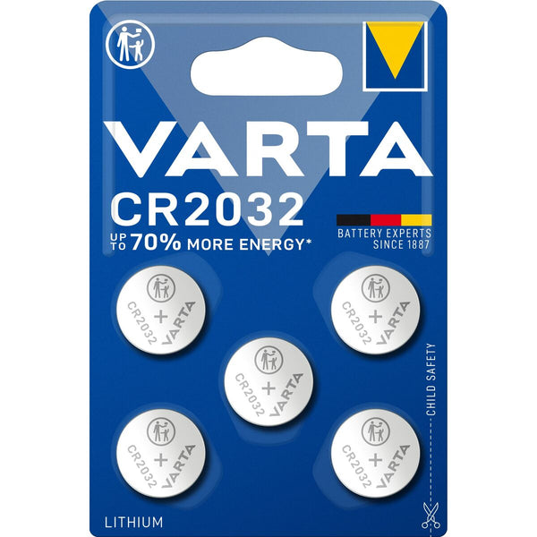 Lithiumknopfzellen Varta 06032 101 415 3 V (5 Stück)
