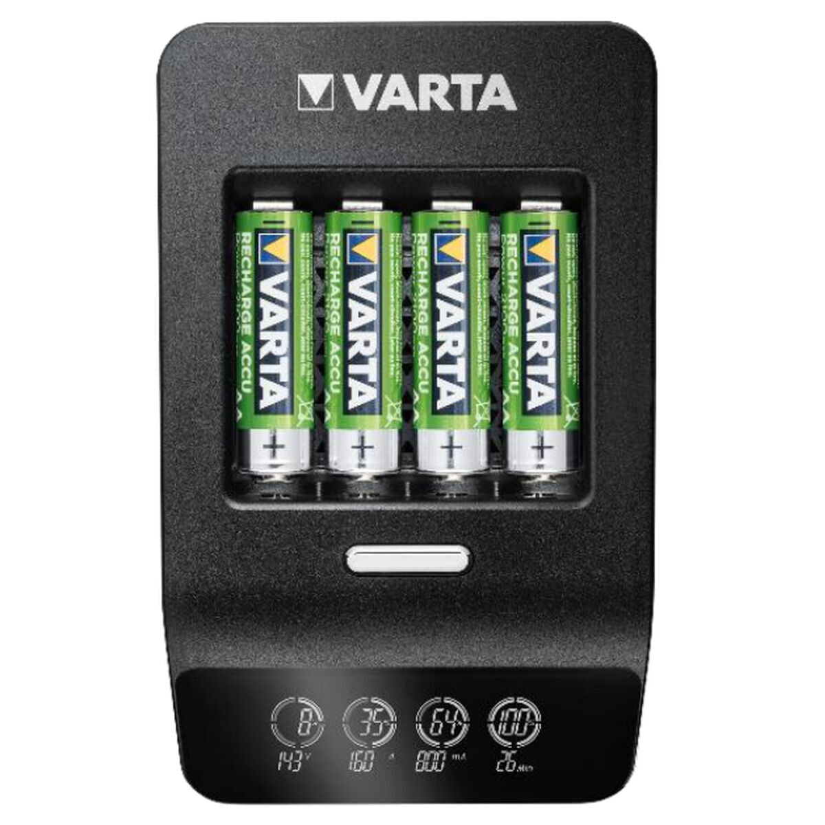 Ladegerät Varta 57685 101 441 Batterien x 4