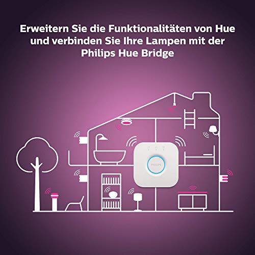 Philips Hue White & Col. Amb. LED Stehleuchte Signe, dimmbar, 16 Mio. Farben, steuerbar via App, kompatibel mit Amazon Alexa (Echo, Echo Dot) - EDV-Guru (Guru e.U.)