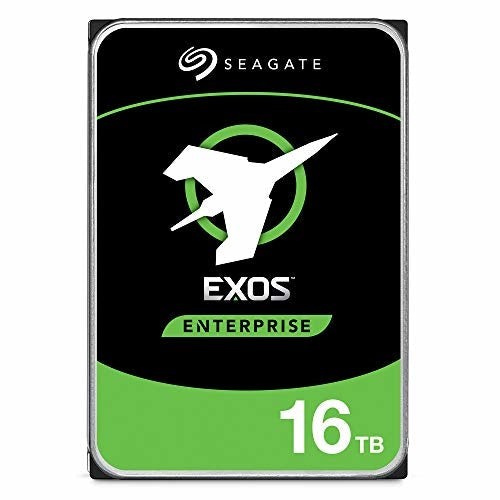 16TB Seagate ST16000NM001G Exos X16, 3.5" Enterprise HDD, SATA 3.0 (6GB/S), 7200RPM, 256MB Cache, 4.16ms, OEM