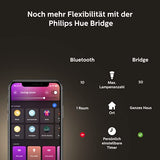 Philips Hue White & Col. Amb. E27 LED Lampe 2-er Starter Set inkl. Smart Button, 16 Mio. Farben, dimmbar steuerbar via App, kompatibel mit Amazon Alexa (Echo, Echo Dot) - EDV-Guru (Guru e.U.)