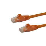 UTP starres Netzwerkkabel der Kategorie 6 Startech N6PATC10MOR 10 m Orange