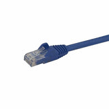 UTP starres Netzwerkkabel der Kategorie 6 Startech N6PATC50CMBL 50 cm Blau