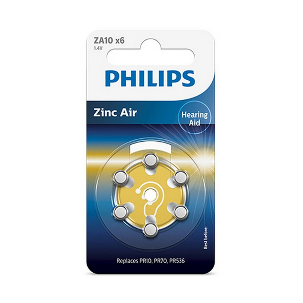 Batterien Philips Zink (6 uds)