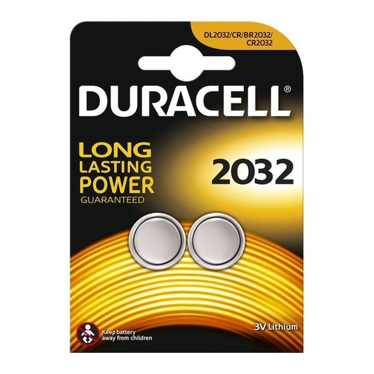 Batterien DURACELL DL2032B2 3 V