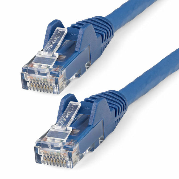 UTP starres Netzwerkkabel der Kategorie 6 Startech N6LPATCH1MBL 1 m Blau 1 m