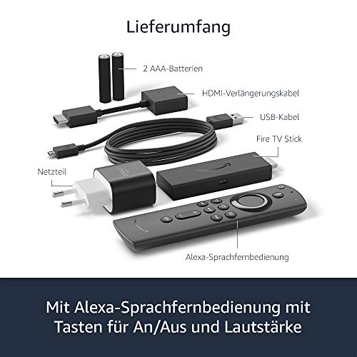 Fire TV Stick mit Alexa-Sprachfernbedienung (mit TV-Steuerungstasten) | HD-Streaminggerät - EDV-Guru (Guru e.U.)