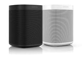 Sonos One Smart Speaker 2-Raum Set, weiß / schwarz – Intelligente WLAN Lautsprecher mit Alexa Sprachsteuerung & AirPlay – Zwei Multiroom Speaker für unbegrenztes Musikstreaming - EDV-Guru (Guru e.U.)