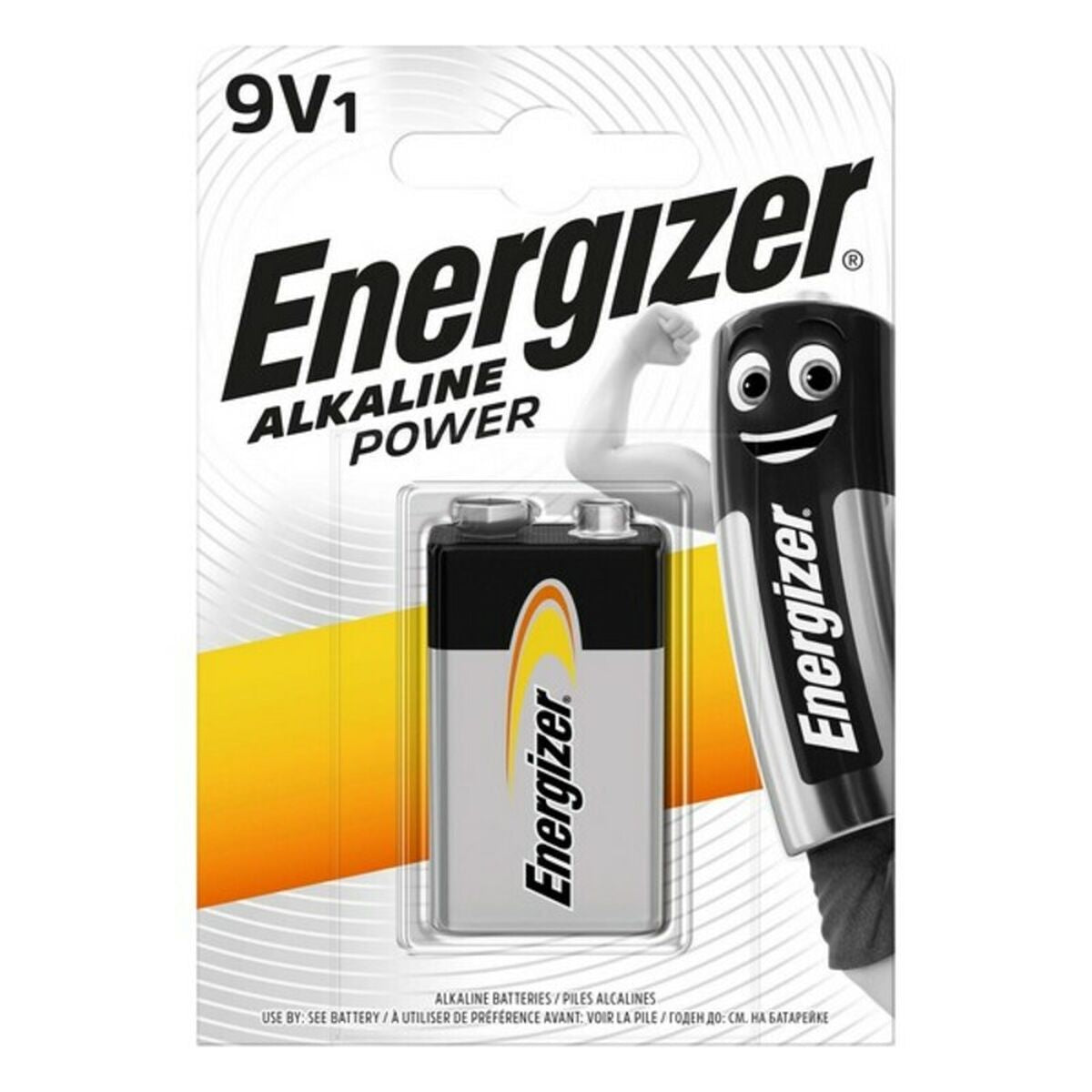 Batterien Power Energizer Energizer Power V 6LR61 9 V (1 Stück)