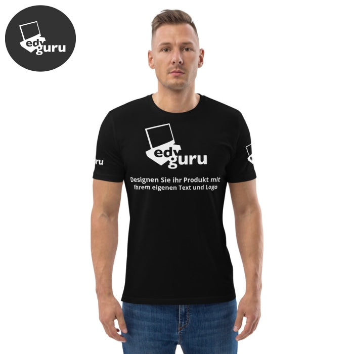 Unisex-Bio-Baumwoll-T-Shirt Schwarz / S