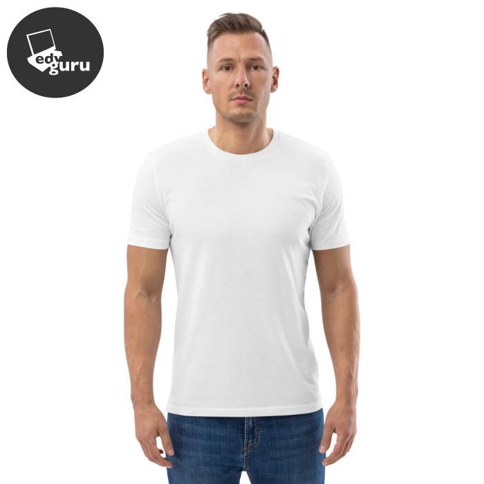 Unisex-Bio-Baumwoll-T-Shirt Weiß / S