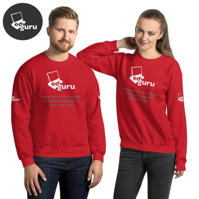 Unisex-Pullover Rot / S