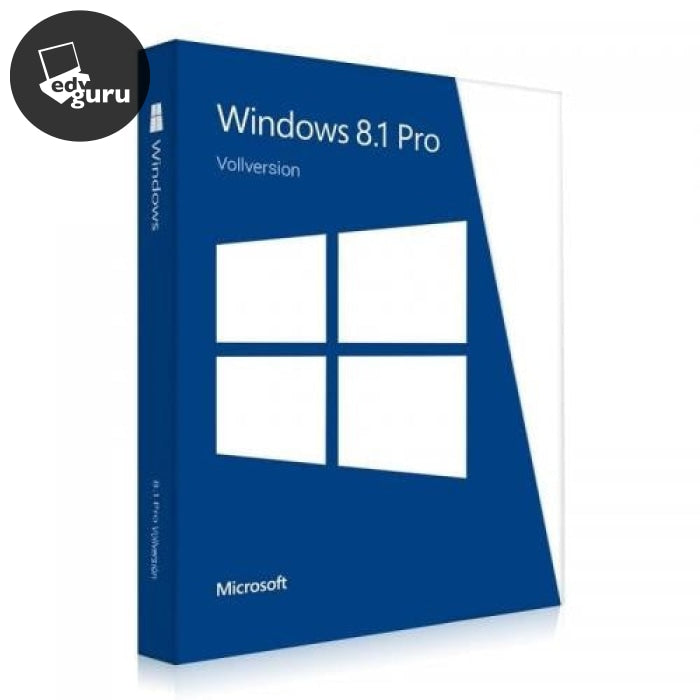 Windows 8.1 Professional 32/64 Bit Vollversion Download-Lizenz Software